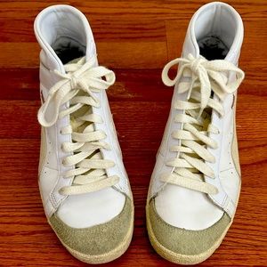 Puma Ralph Sampson 70 Mid Beige Men’s Sneakers Size 9.5